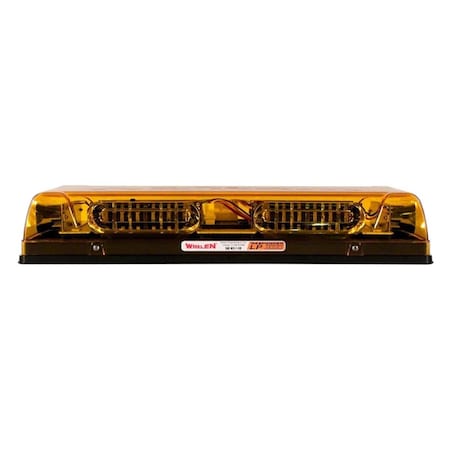 Whelen Engineering Mini Lightbar Linear Super-LED, Permanent - Amber WHER2LPPA